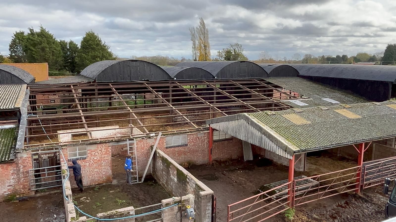 Agricultural Roof Repairs by ESW Contractors